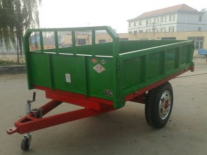 Two wheel farm trailer