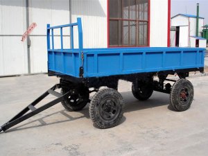 7CX Hydraulic Double-Axle Agricultural Trailer