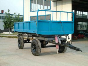 7CX Hydraulic Double-Axle Agricultural Trailer