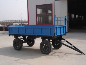7CX Hydraulic Double-Axle Agricultural Trailer