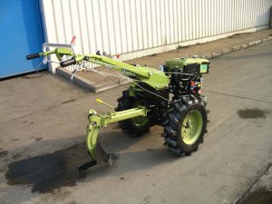 Walking Tractor with Plow