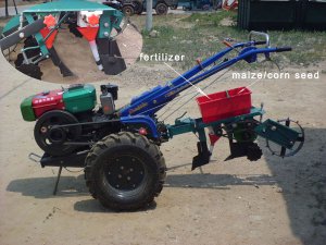 Walking Tractor Corn Seeder