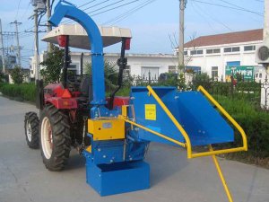 Blue Wood Chipper